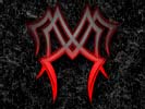 3d logo design - agony - death metal band.