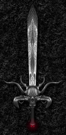 Dark sword 3d model