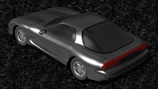 Mazda Rx7 3d car model