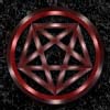 Death metal band - Necrophobic 3d pentagram logo design